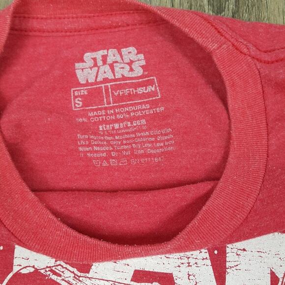 Red Star Wars T shirts sz S - Picture 2 of 3